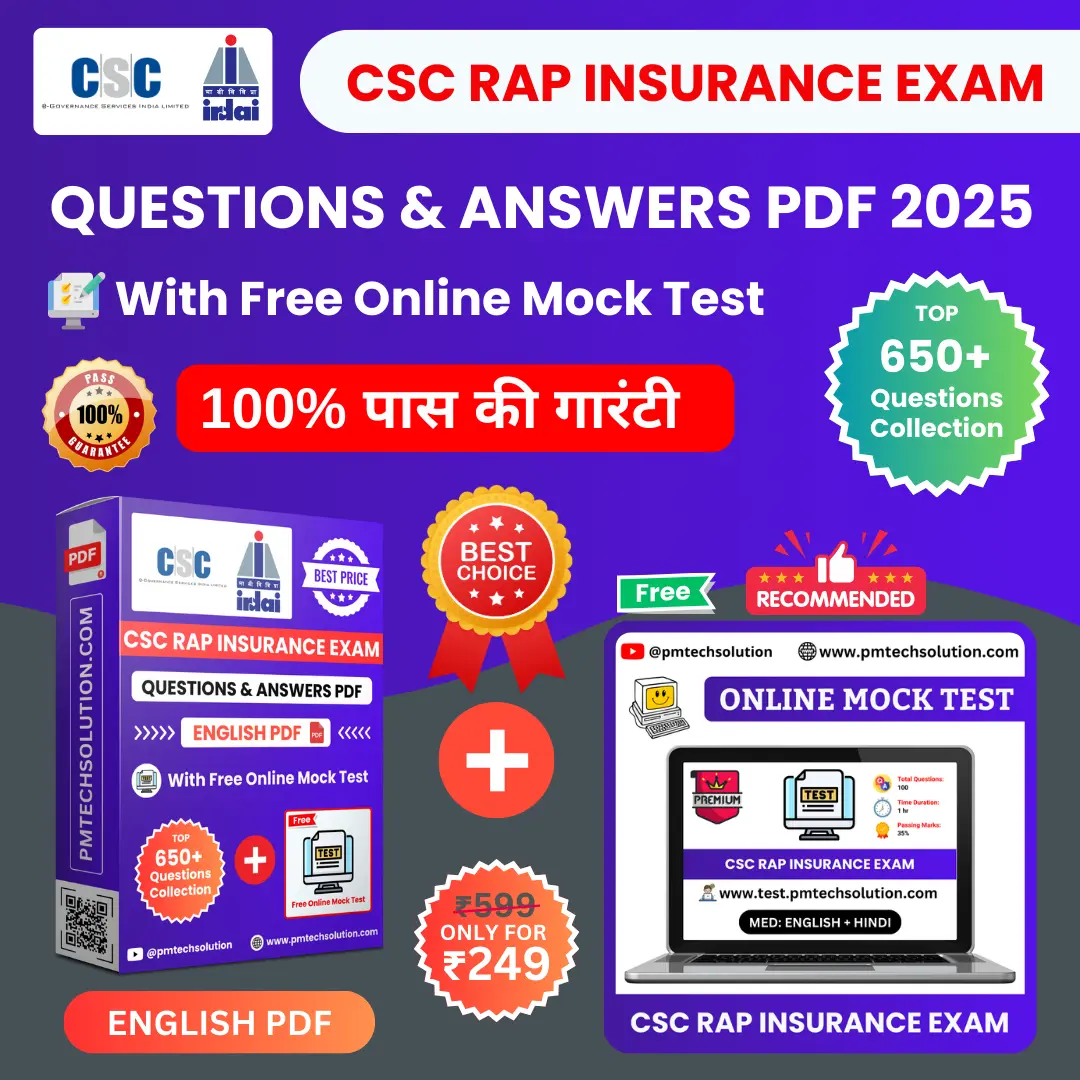 csc rap insurance exam questions answer pdf English 2025